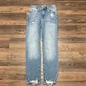 Frame jeans le high straight size 24